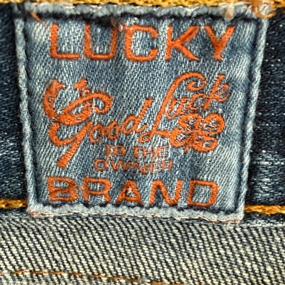Lucky Brand Women's Medium Blue Sweet and Low Boot Cut Jeans - Picture 5 of 6